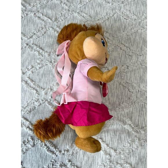 Brittany Alvin and the Chipmunks Plush Backpack Soft Doll Toys - Picture 3 of 8